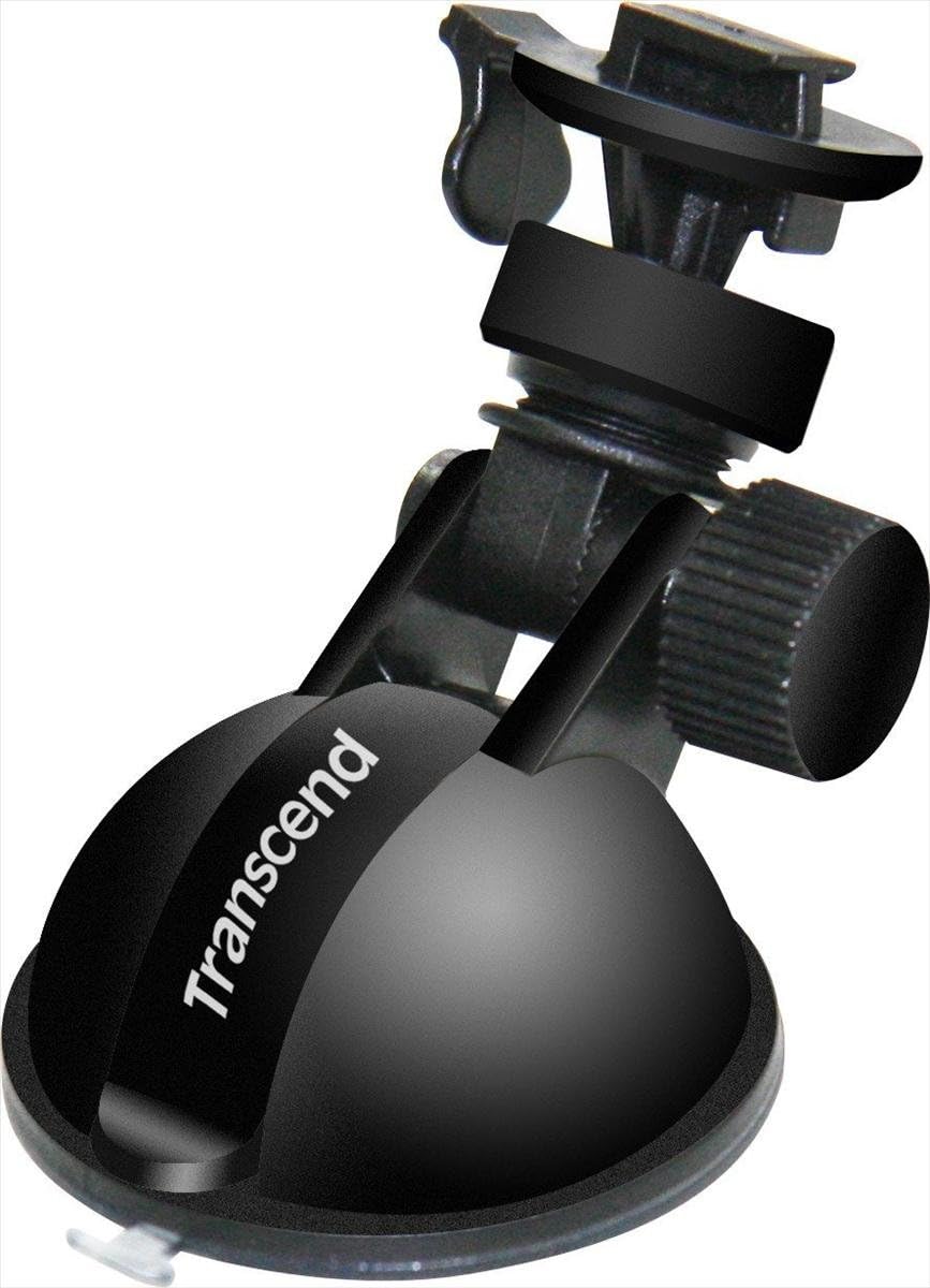 Detalle de Transcend DPA1 DrivePro självhäftande dashcamfäste med låsbar T-spets