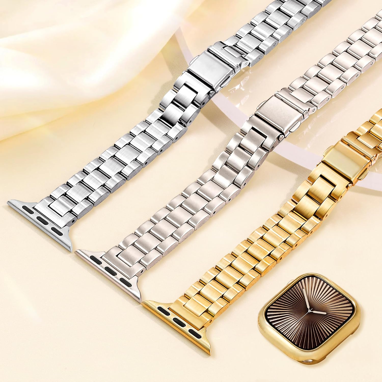 Thumbnail 4 de G-ficu Slim Metal strap with cover 14mm