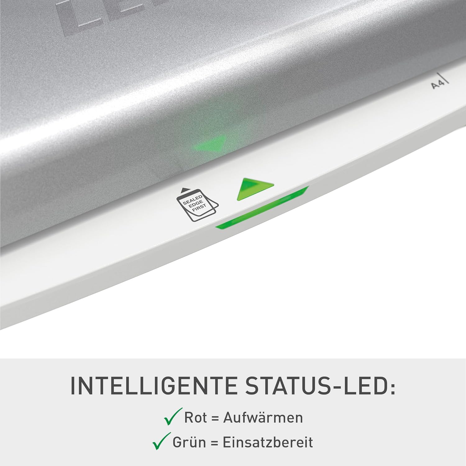 Thumbnail 2 de Leitz iLAM A3 Laminiergerät (74400089) mit Aufwärmzeit 2 Minuten und Smart-LED-Status