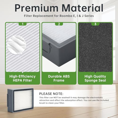 Detalle de LOVECO Ersatzteile Set für iRobot Roomba e/i/j Serie – 20er Pack