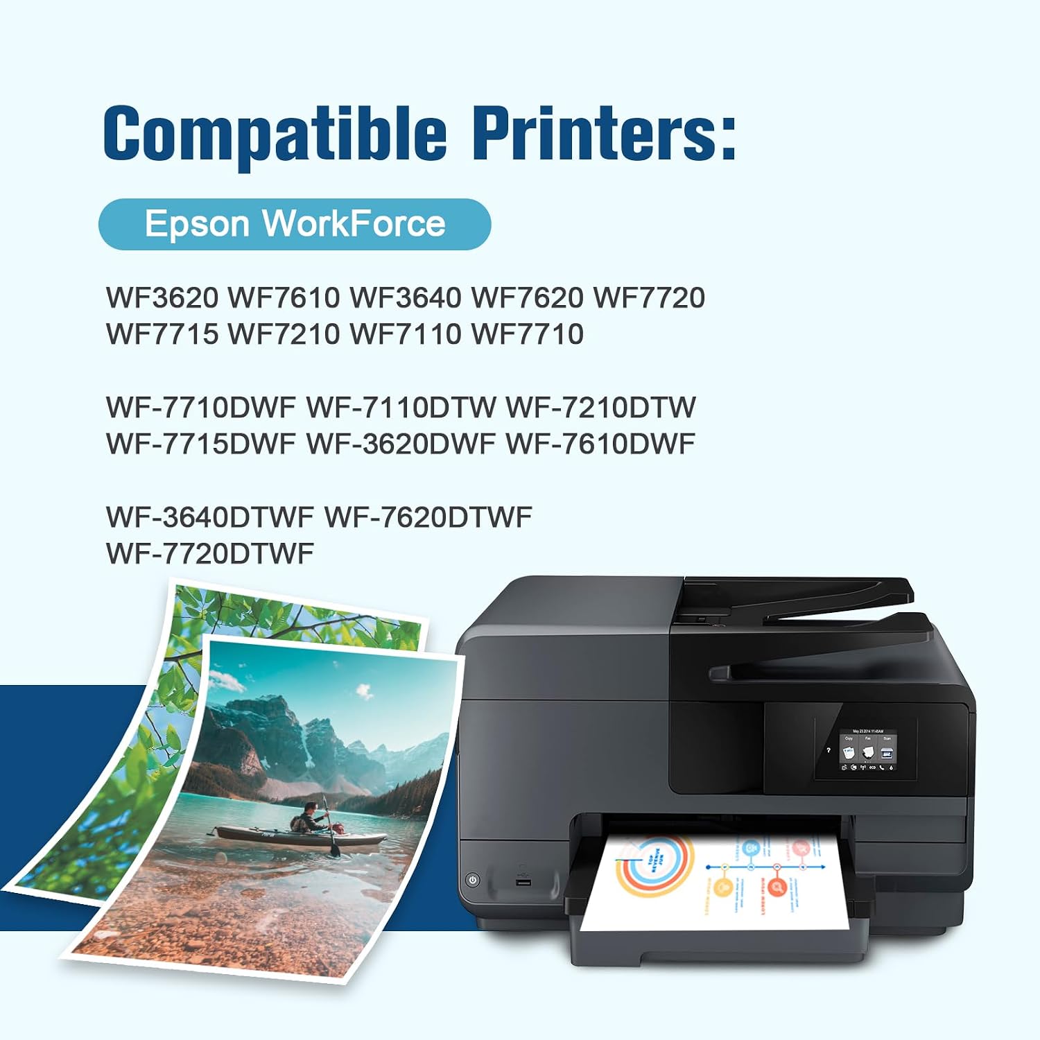 Detalle 2 de Epson 27XL Compatible Black Ink Cartridge 3-pack đź–¨