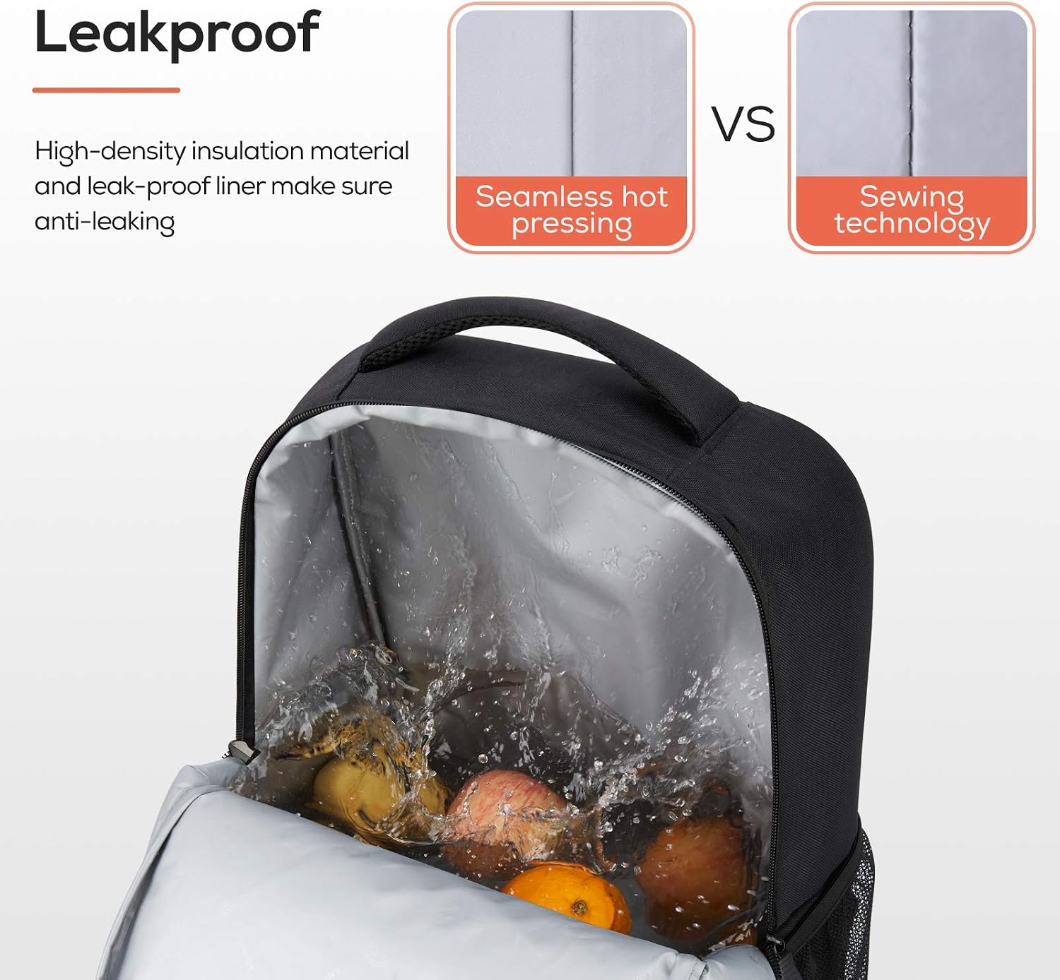 Detalle de TOURIT Insulated Cooler Backpack: Lightweight, Leak-Proof 25-Can Backpack for Work, Picnics and Adventures