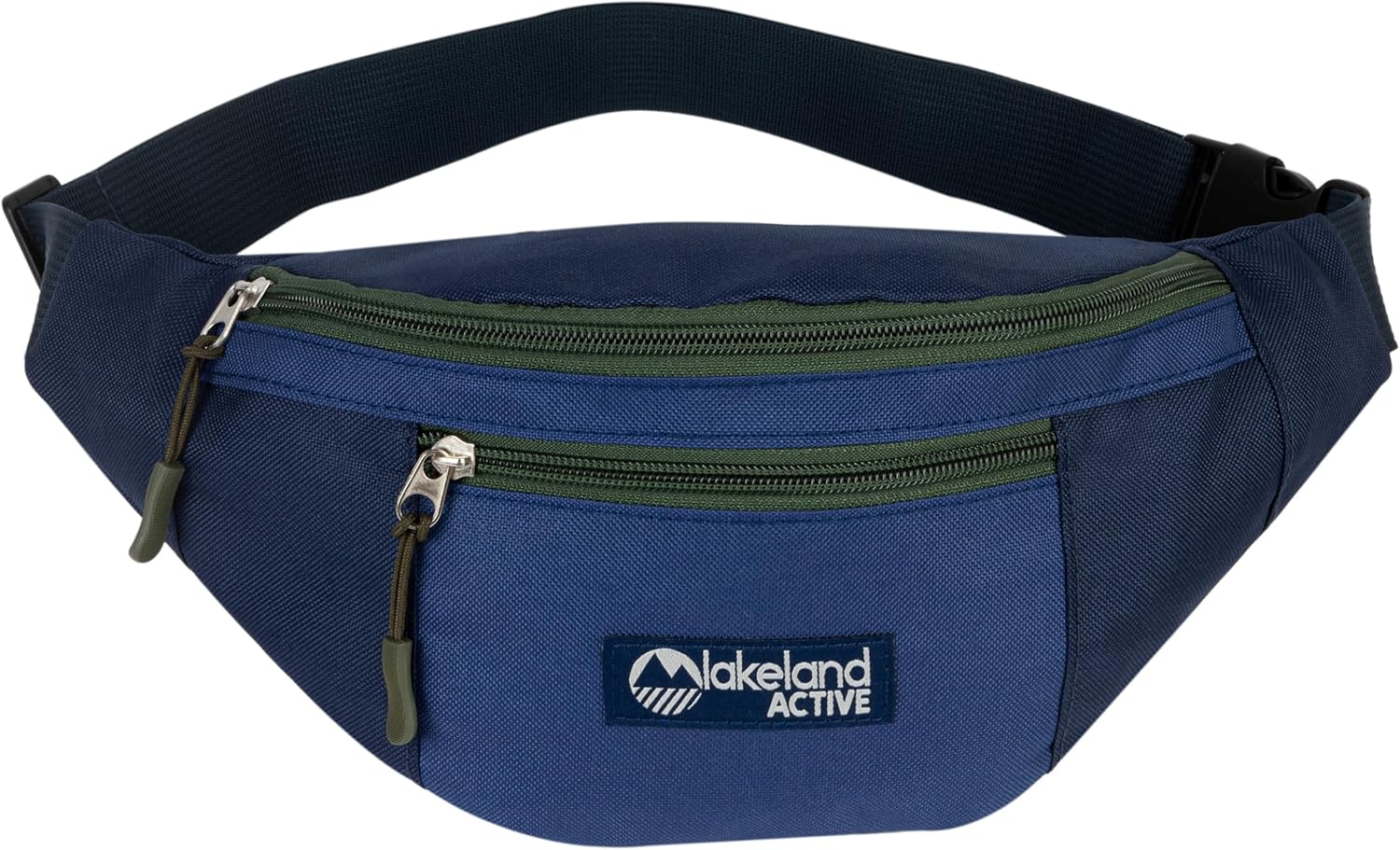Detalle de Lakeland Active Mossband Lightweight Bum Bag - Navy/Blue/Green