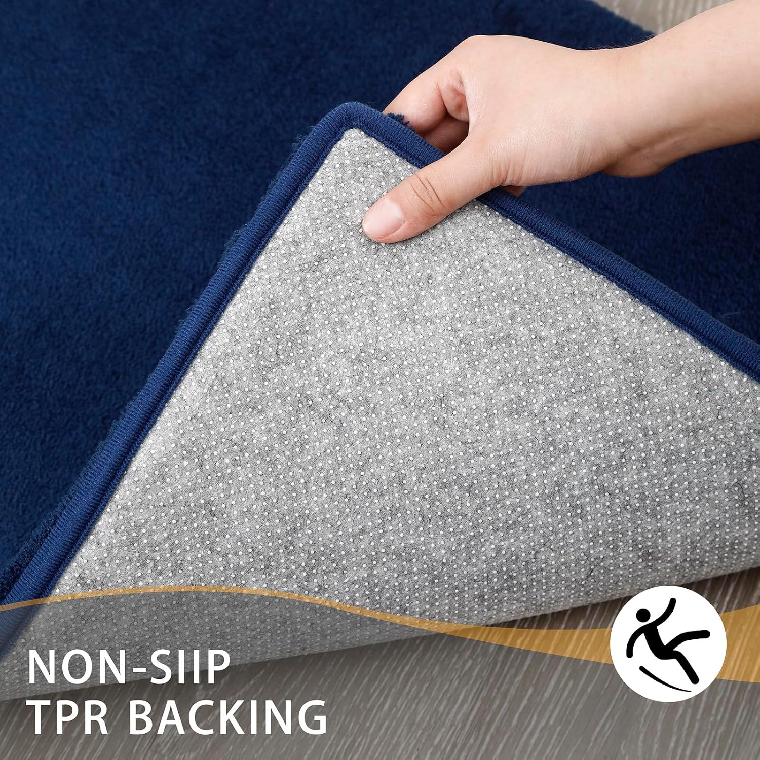 Detalle 2 de MINIDEAR Bathroom Rug 32x20 Quick-Dry Microfiber Mat