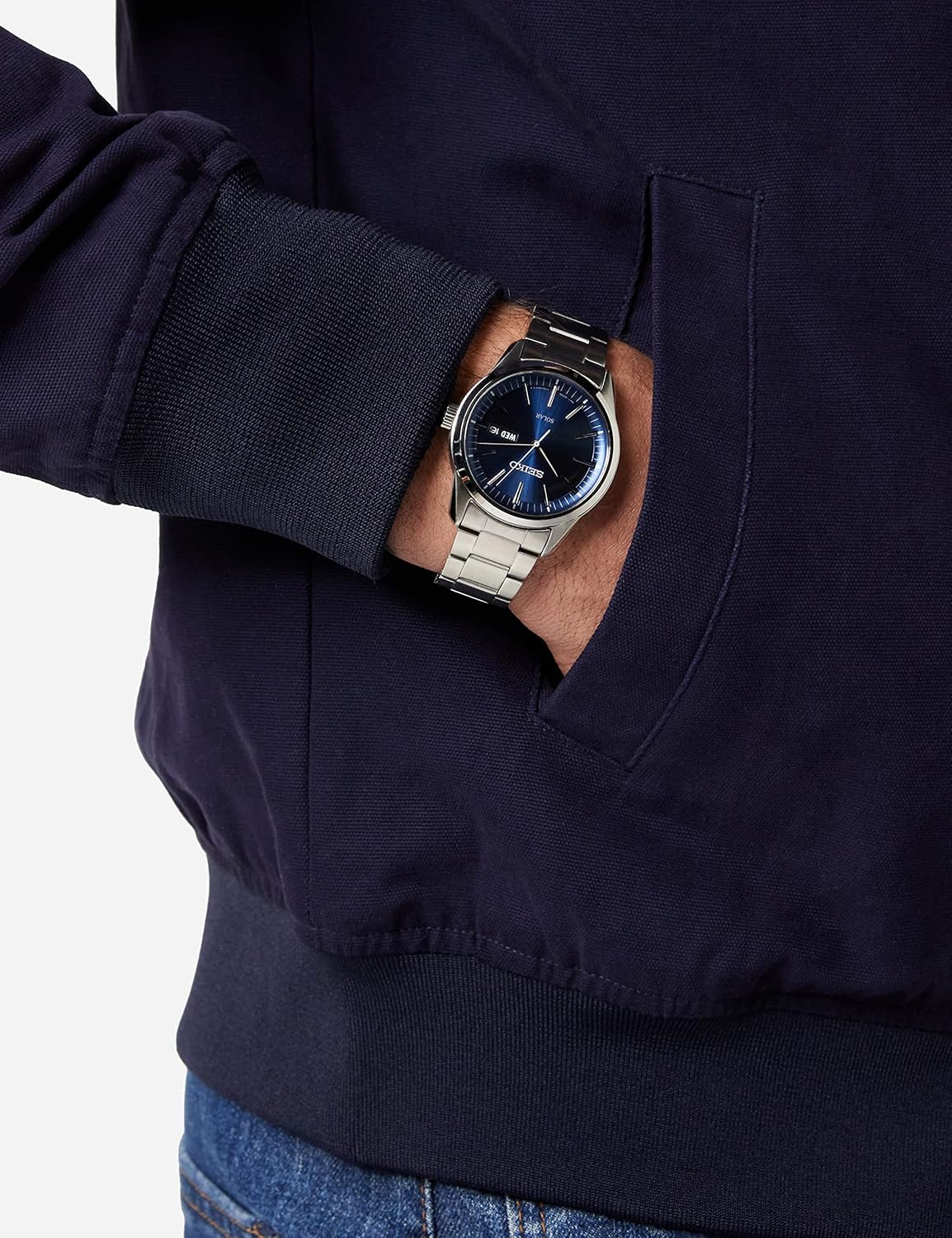 Detalle 2 de Seiko SNE525P1 reloj 40 mm