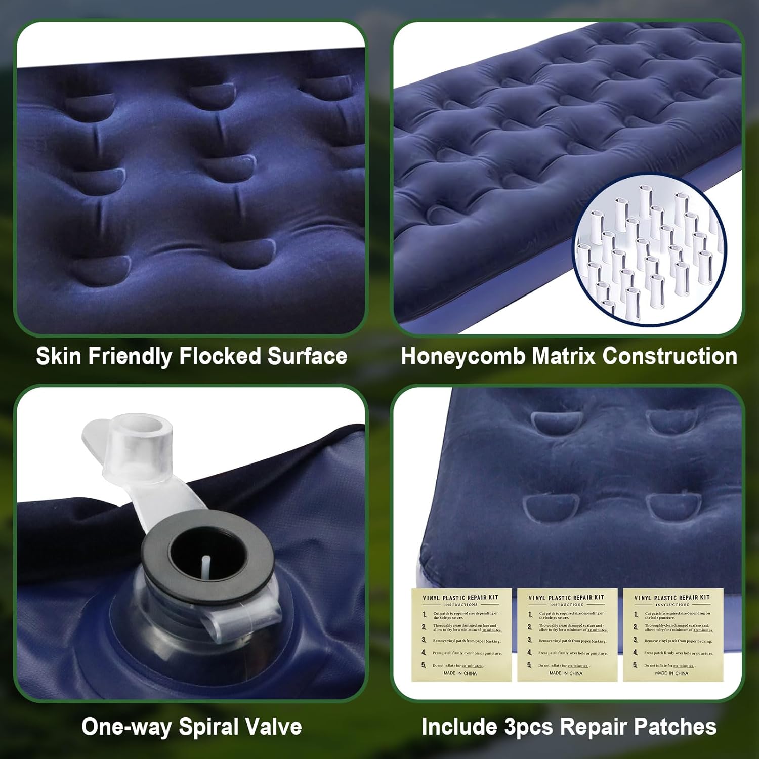 Thumbnail 1 de Homvvi Single Air Bed 50W electric pump
