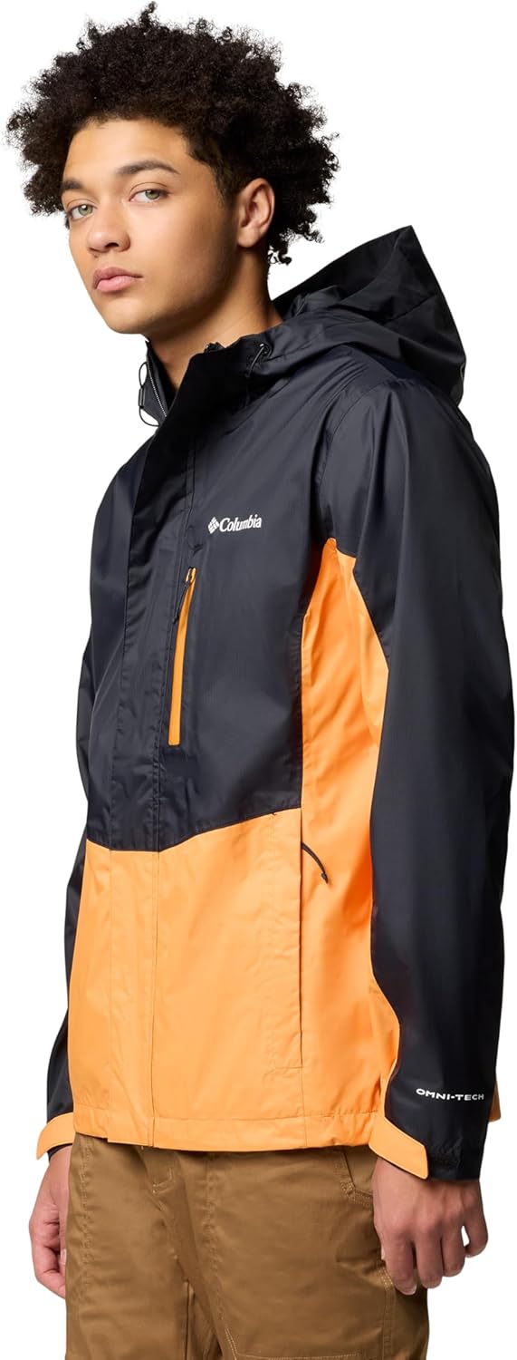 Detalle de Columbia Pouring Adventure 3 Jacket da uomo: giacca antipioggia impermeabile Packaway