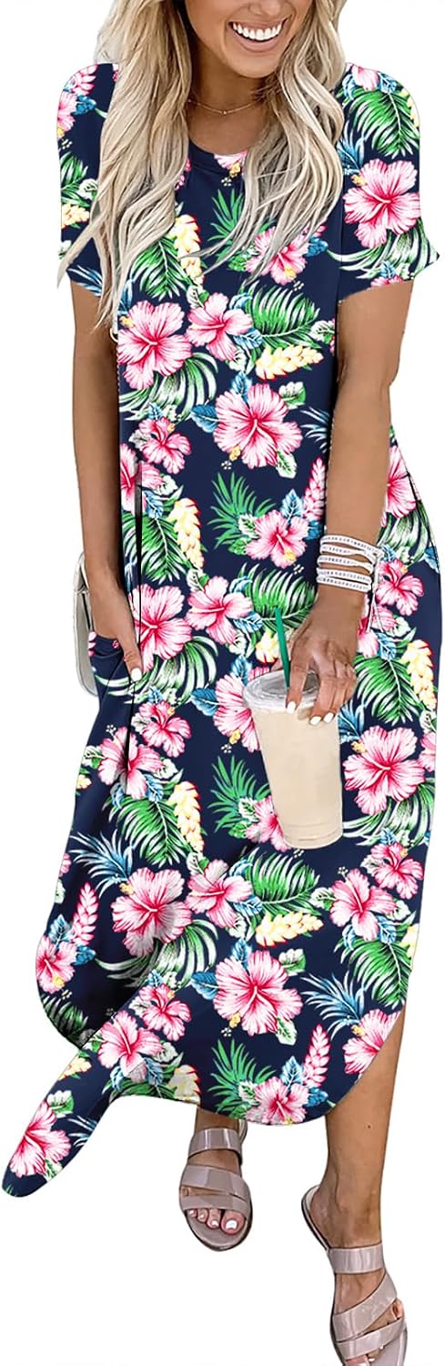 Thumbnail 4 de ANRABESS Womens Maxi Dress Loose Fit