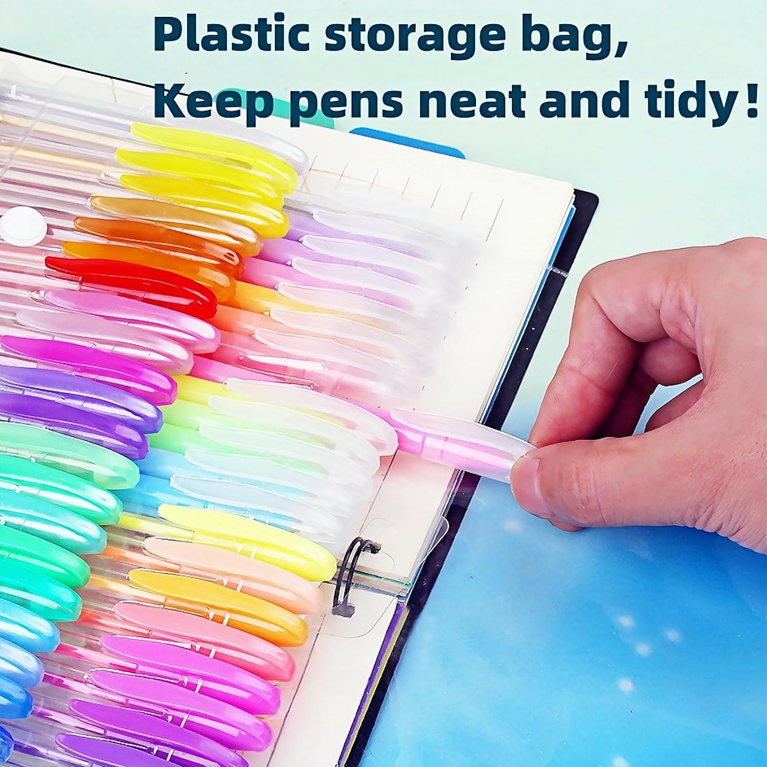 Detalle 2 de Betarami 48 Pcs Gel Pens set