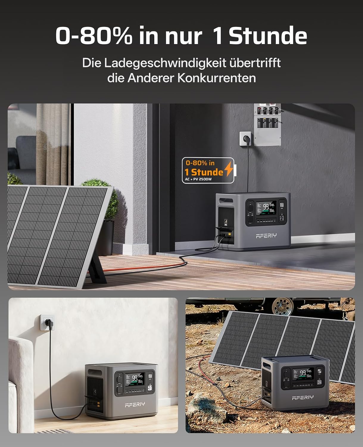 Thumbnail 3 de AFERIY P280 2048Wh Powerstation