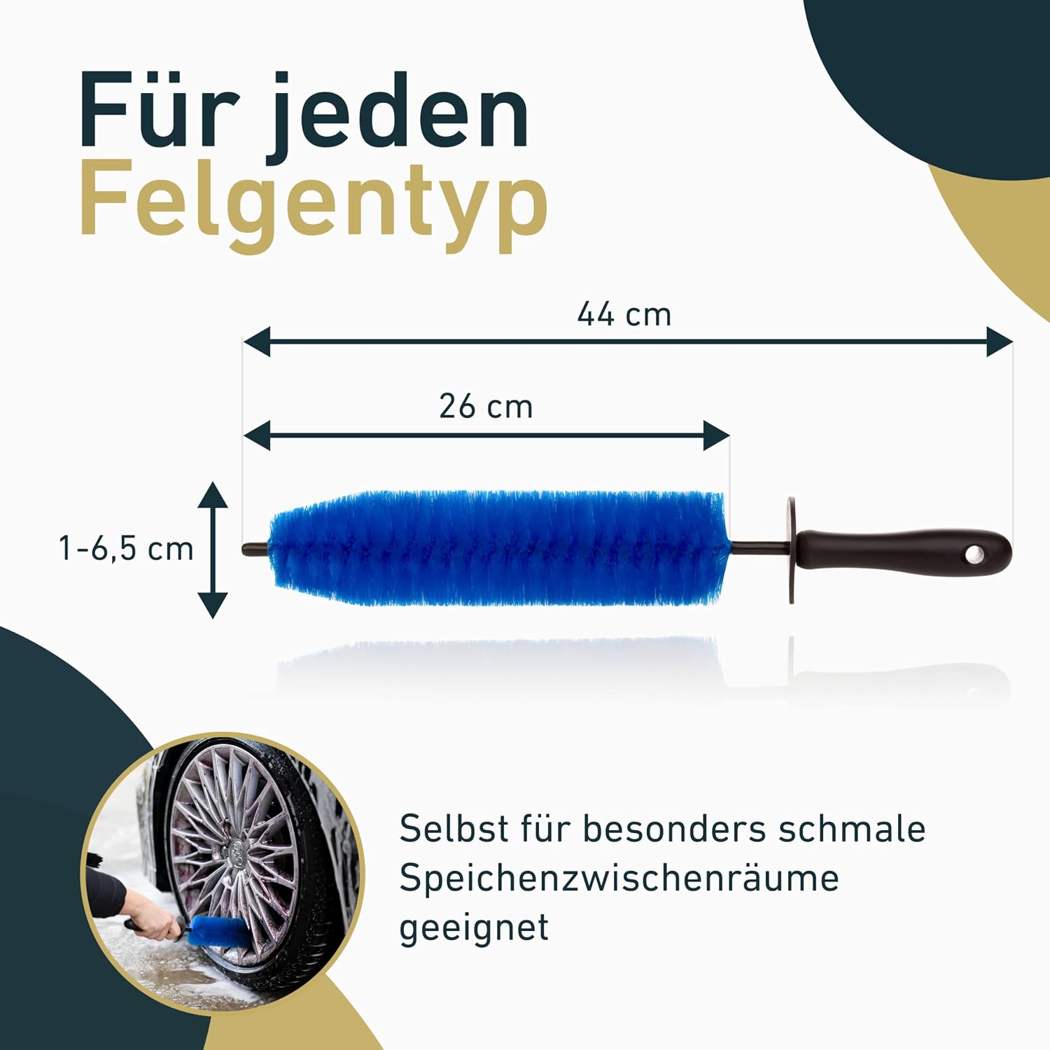 Detalle 2 de Aurum-Performance Felgenbürste 42 cm für Alufelgen