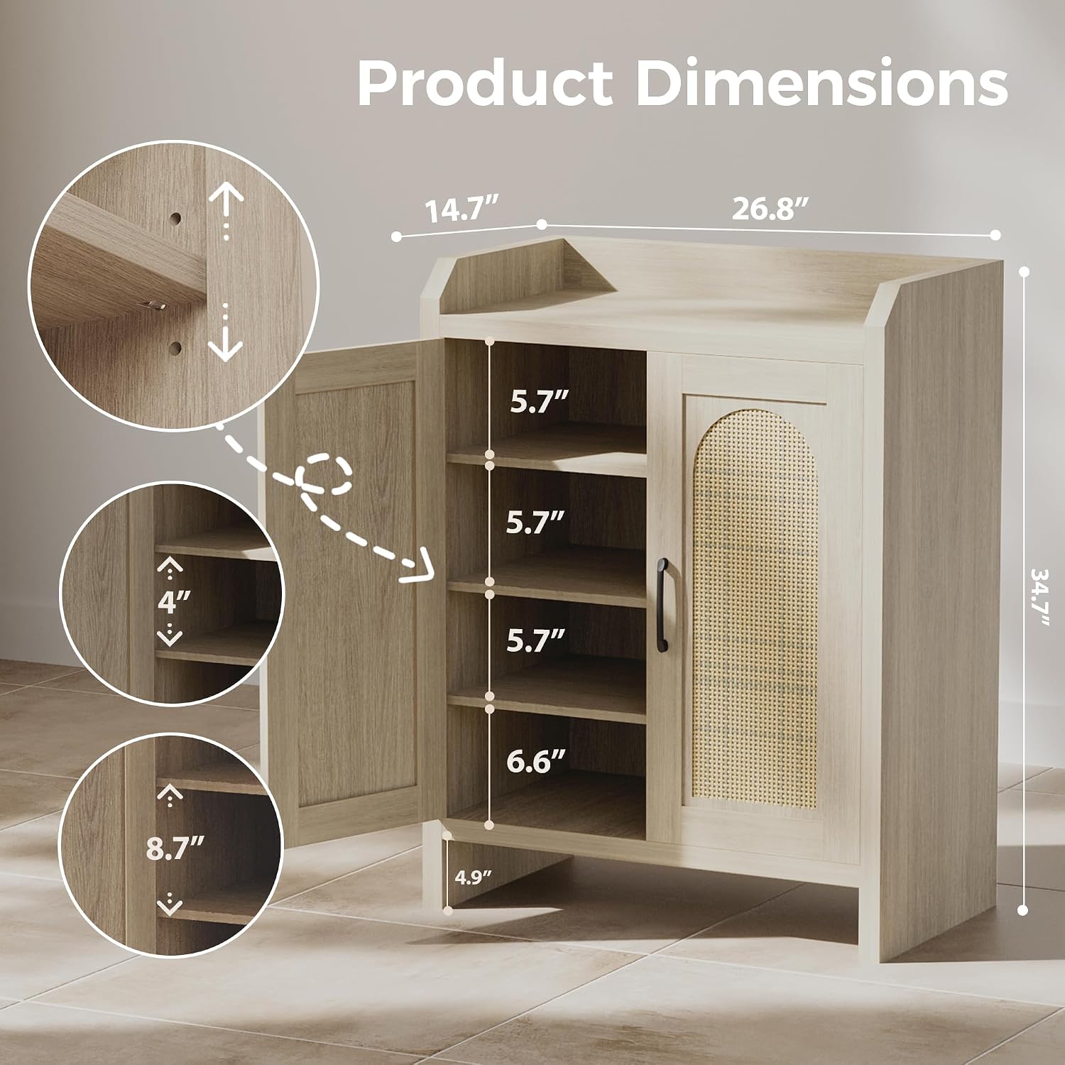 Thumbnail 1 de Mericonia Shoe Cabinet