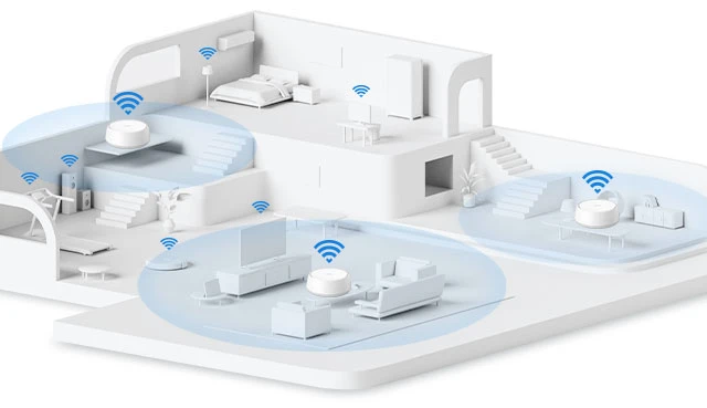 Thumbnail 10 de TP-Link Deco BE25 3er-Pack + Deco X50 Outdoor – Mesh-WLAN-System für Innen und Außen