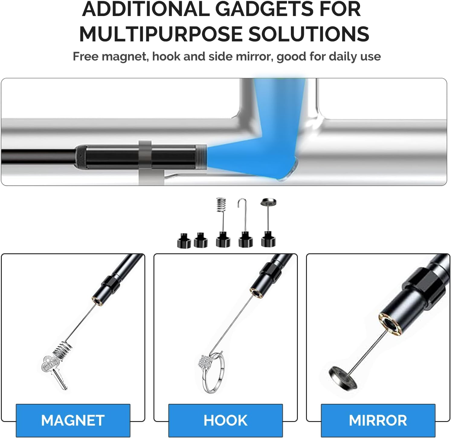 Thumbnail 5 de Inspection Endoscope Camera 720P Waterproof