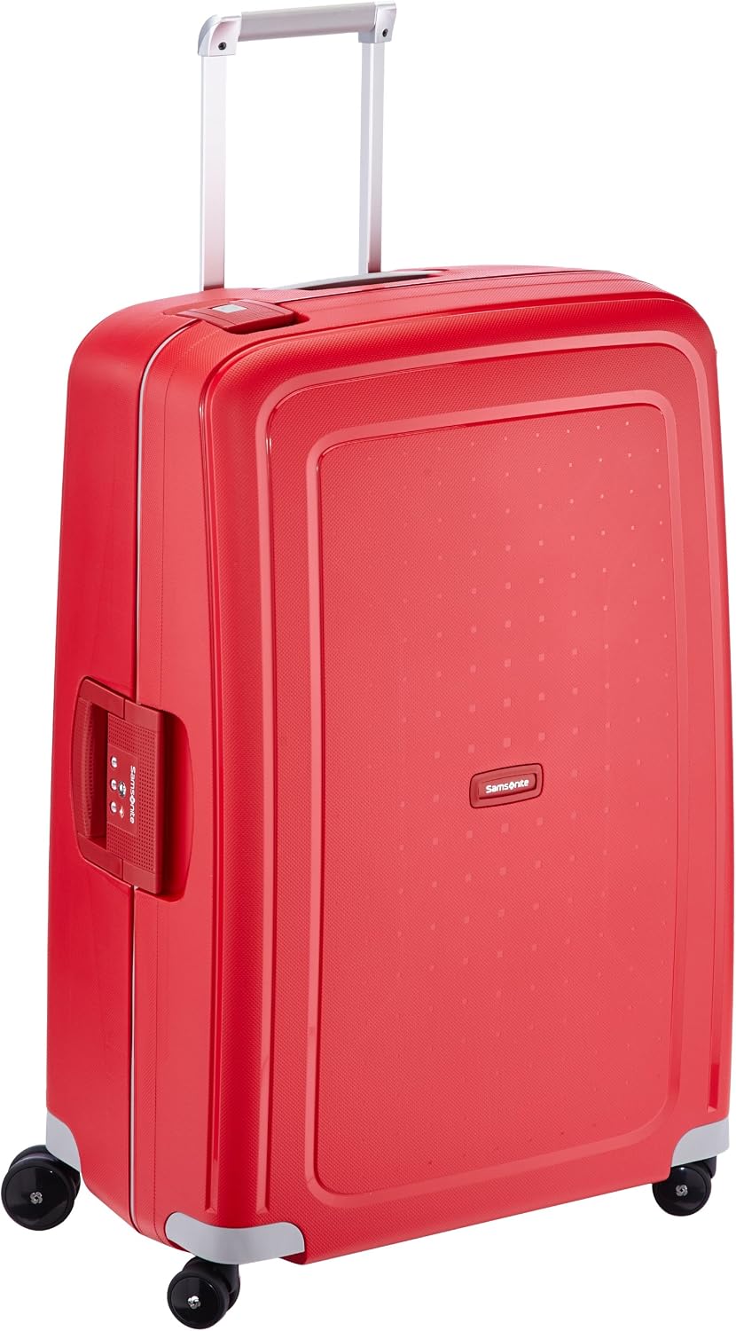Detalle de Samsonite S'Cure Spinner L – Valise cabine 75 cm, Rouge, 102 L