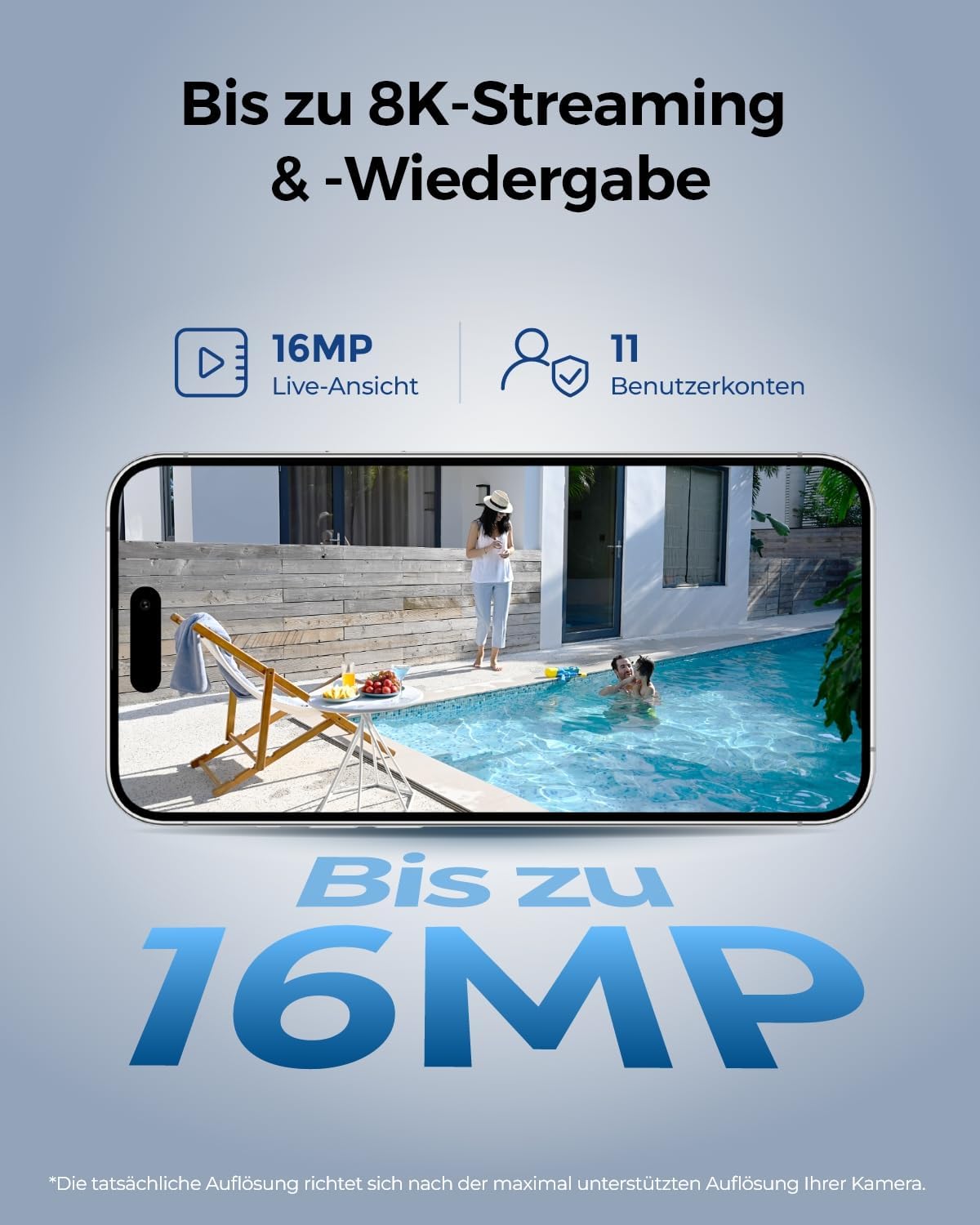 Thumbnail 3 de Reolink Home Hub Pro mit 2TB HDD – Zentrale Überwachungskamera-Verwaltung, 8K/16MP Live-Ansicht