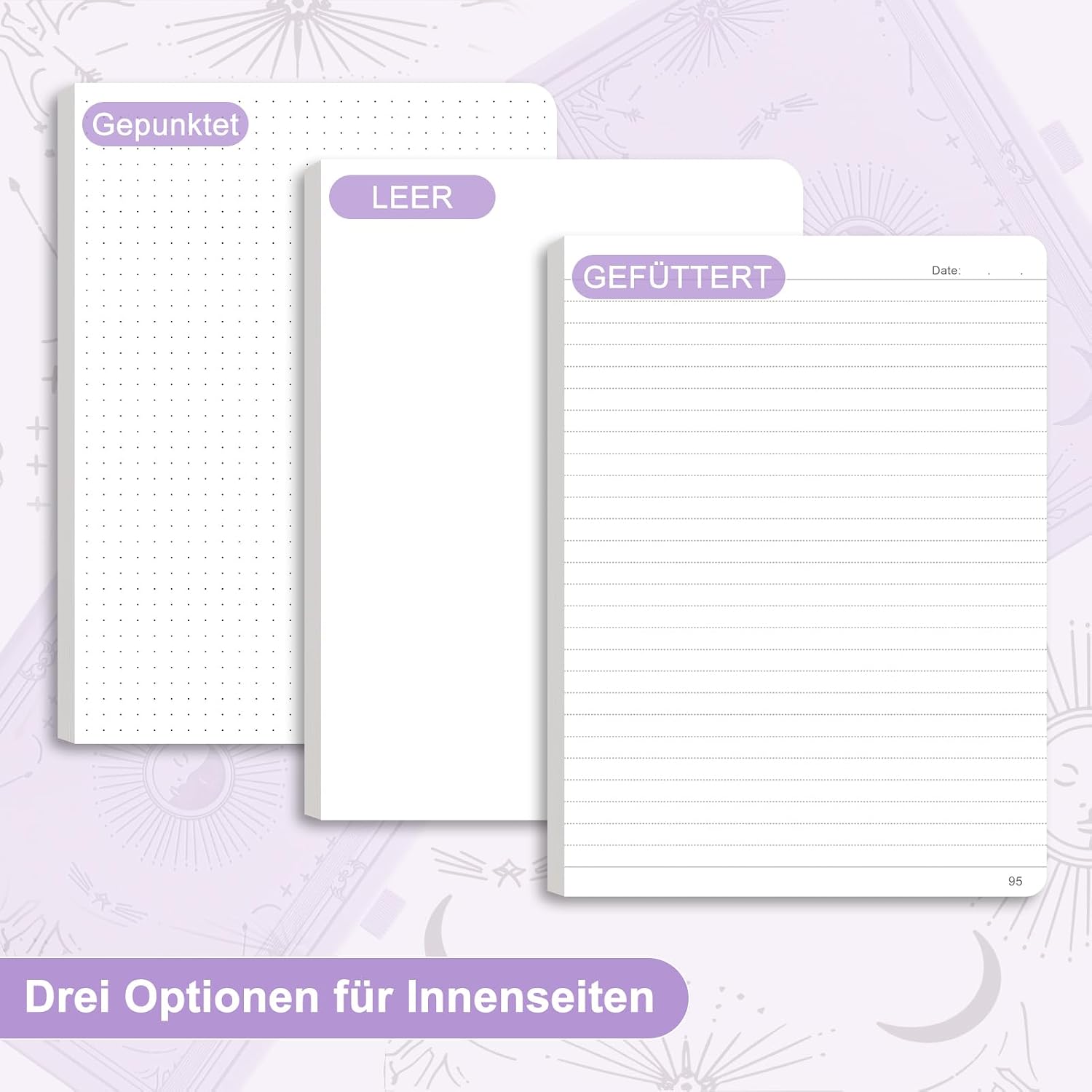 Thumbnail 5 de LOAPEM Notizbuch A5 Gepunktet 192 Seiten