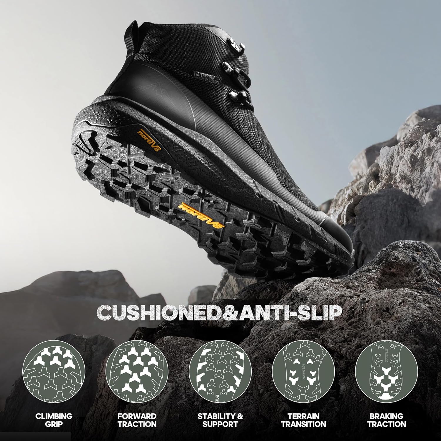 Thumbnail 4 de NORTIV 8 Botas Montaña Impermeables
