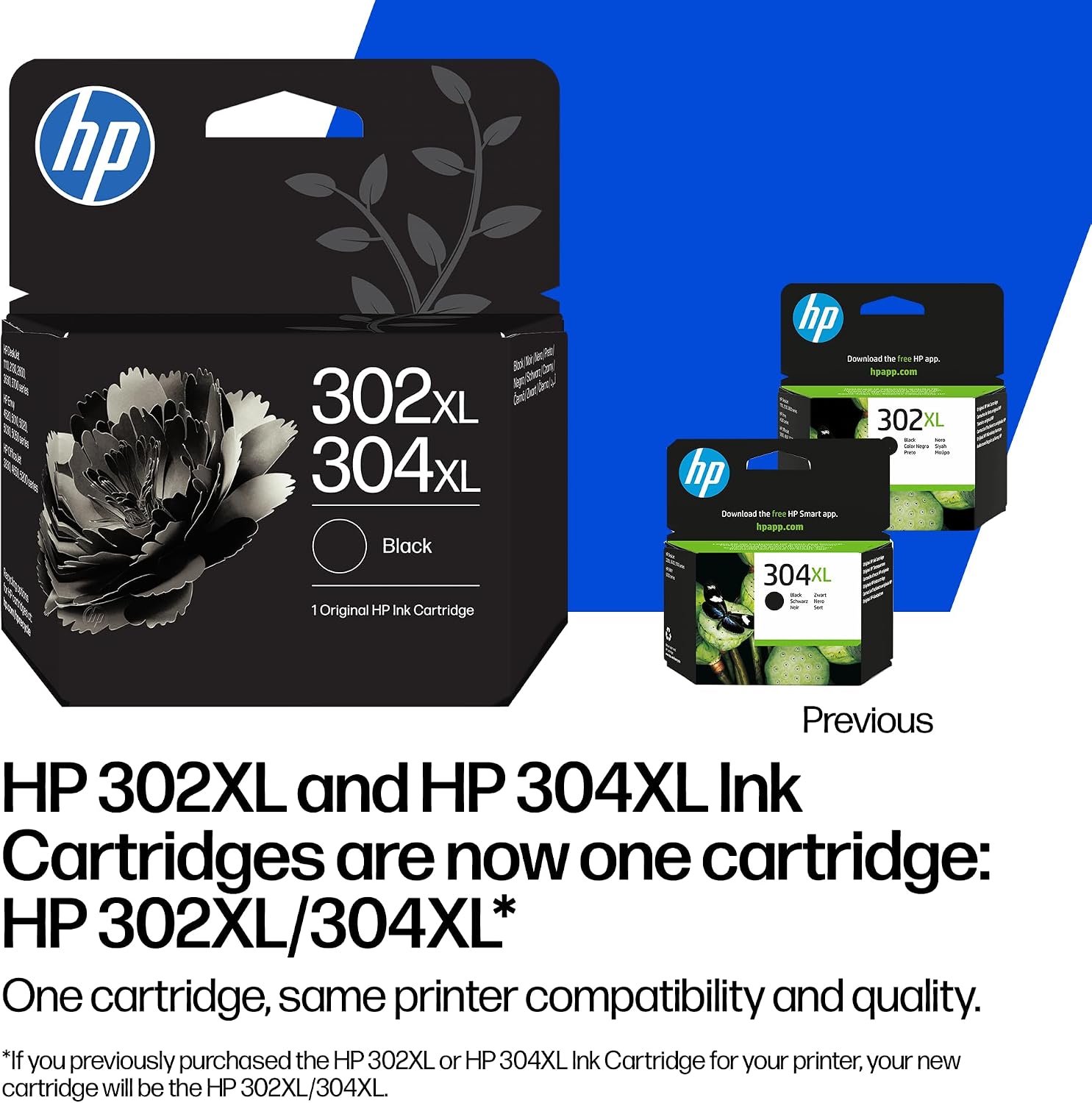 Thumbnail 1 de HP 302XL/304XL High Yield Black Original Ink Cartridge (B7RT9AE) for DeskJet/OfficeJet/ENVY – Accurate, Value‑Focused Choice