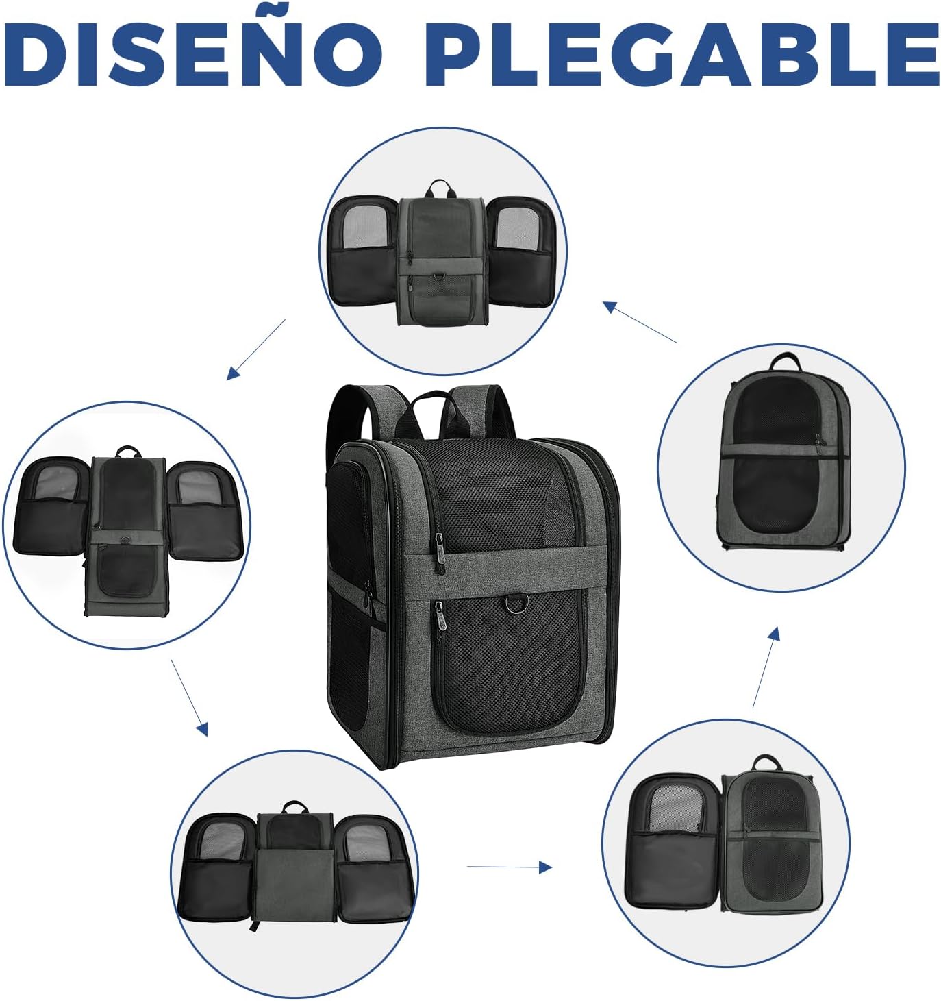 Detalle 2 de APOLLO WALKER Mochila mascotas 5–12 kg