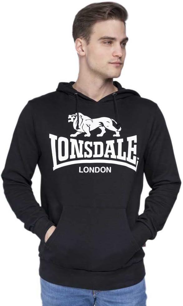 Detalle de Lonsdale GO Sport 2 Herren Kapuzensweatshirt