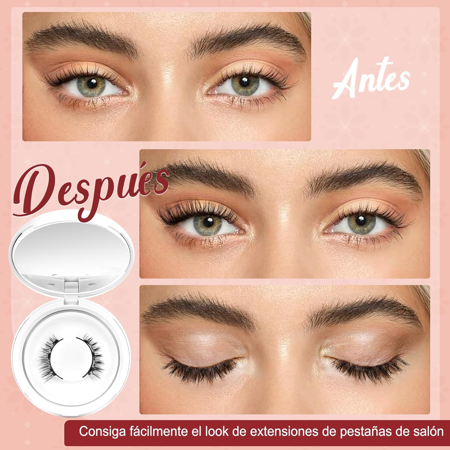 Detalle 2 de Higu clace Pestañas magnéticas con aplicador Kit‑N2