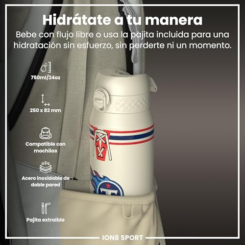Thumbnail 1 de ion8 NFL Arizona Cardinals Botella térmica 750 ml 🚰