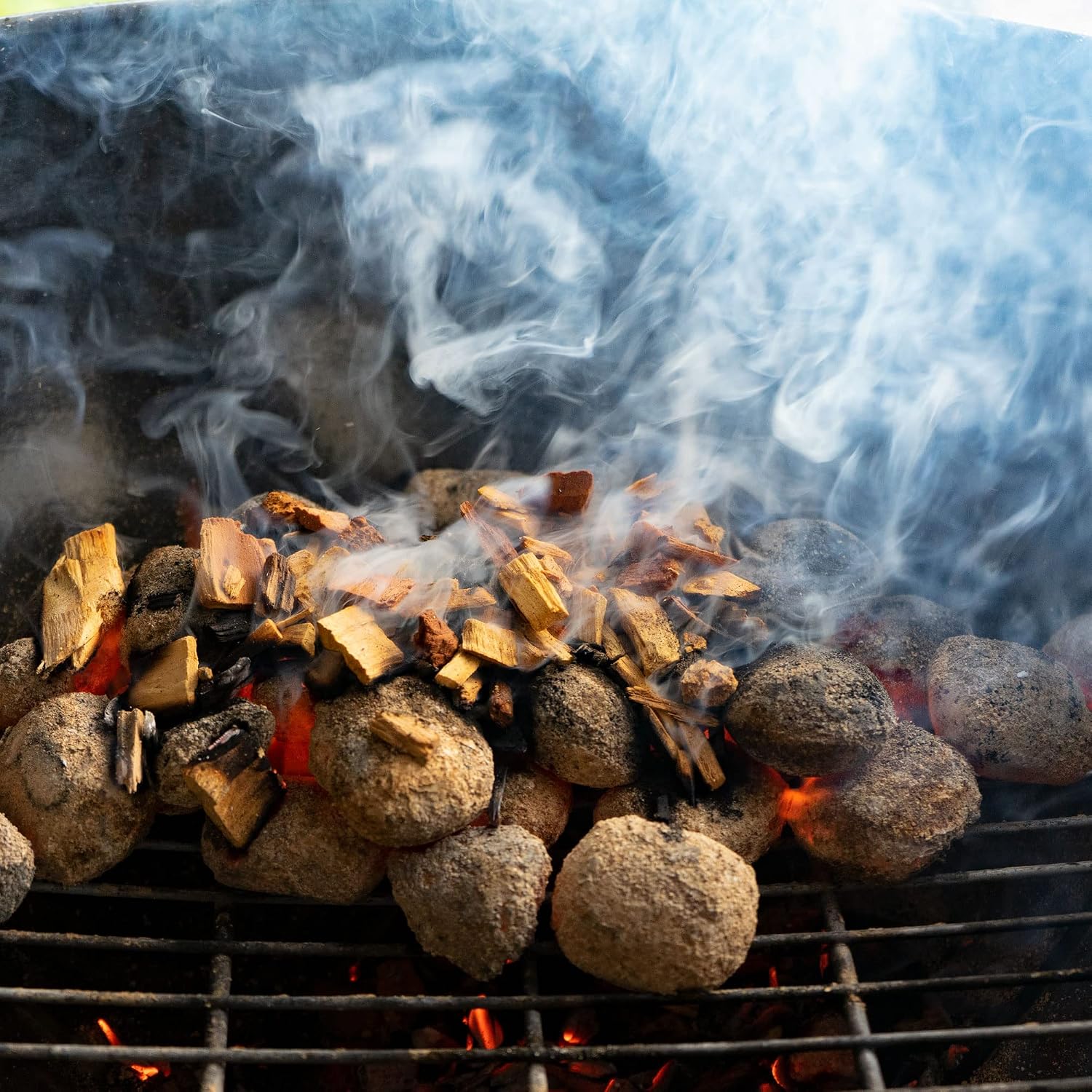 Detalle 2 de grillart Räucherchips Mix 4er XL Set, 4x750 g