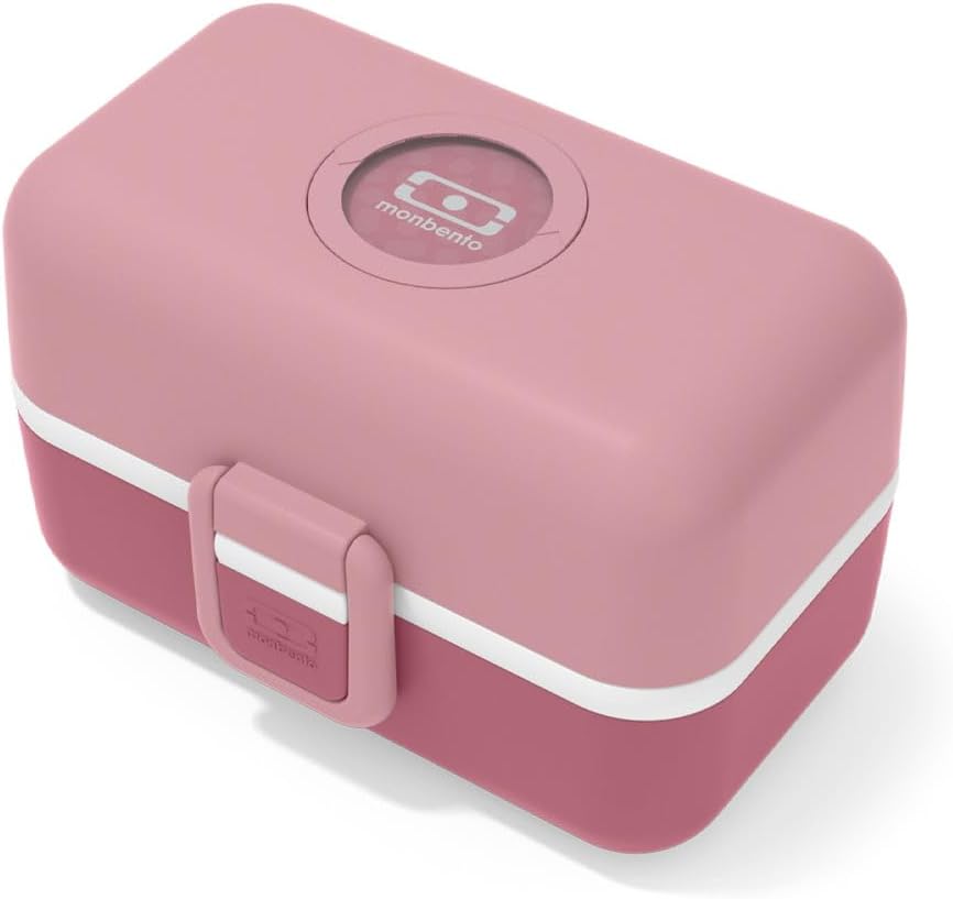 Detalle 2 de Monbento MB Tresor Infinity Enfant – Lunch Box rose Blush 0,8 L, 3 compartiments