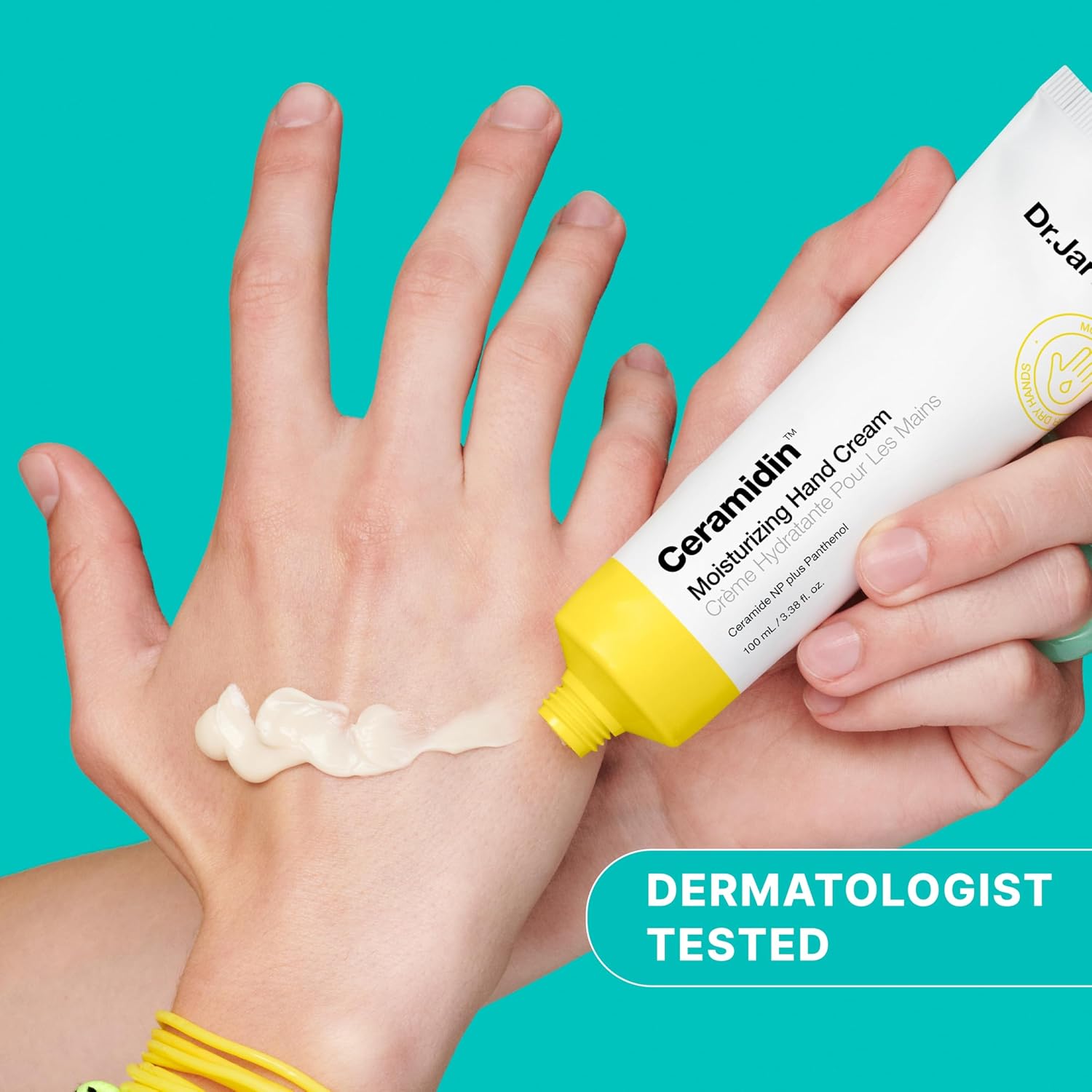 Thumbnail 3 de Dr.Jart+ Ceramidin Hand Cream for Dry Hands (100 ml): Ceramides + Panthenol