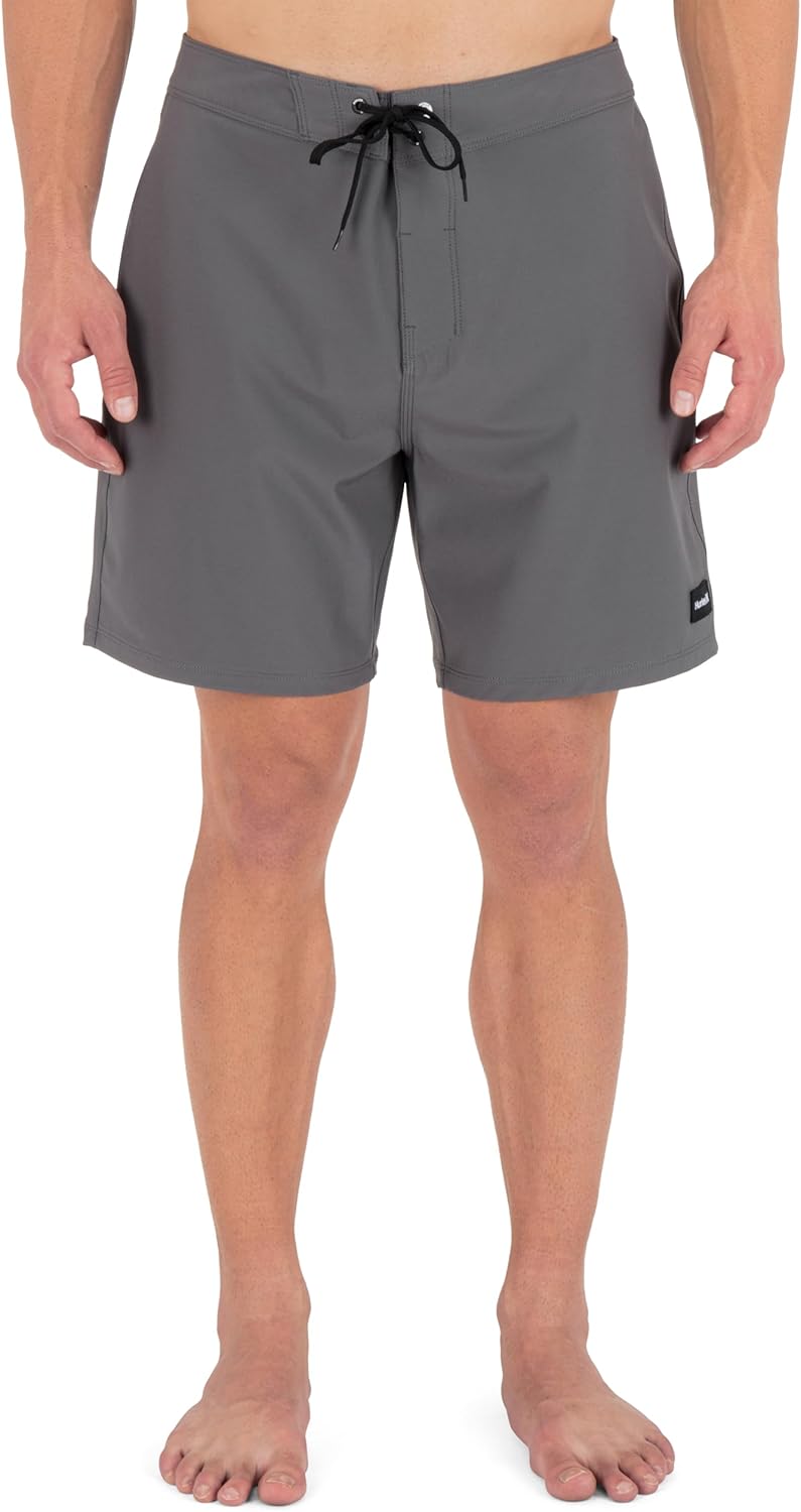 Detalle de Hurley Phantom 4-Way Stretch 7" Inseam Boardshorts with Quick Dry