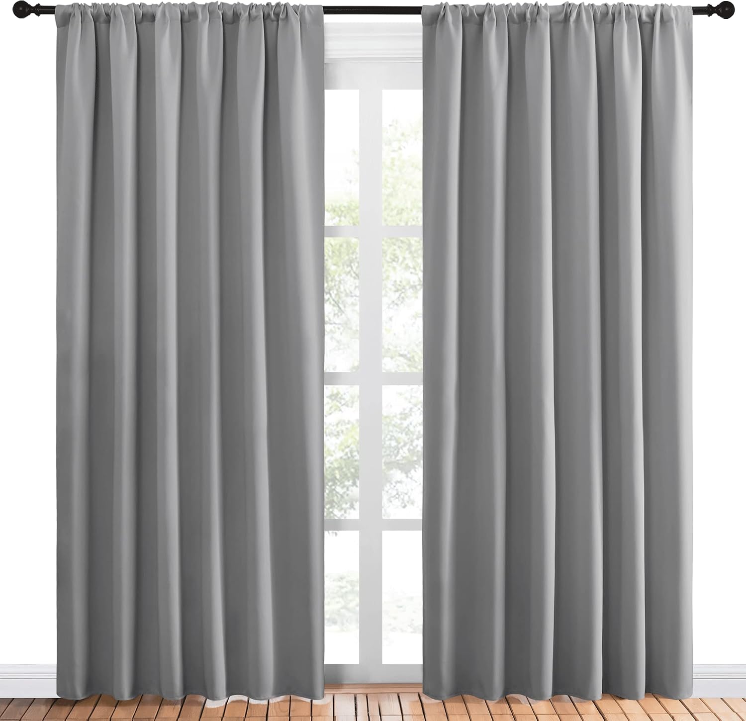 Thumbnail 1 de NICETOWN Blackout Curtain Panels, 84-Inch