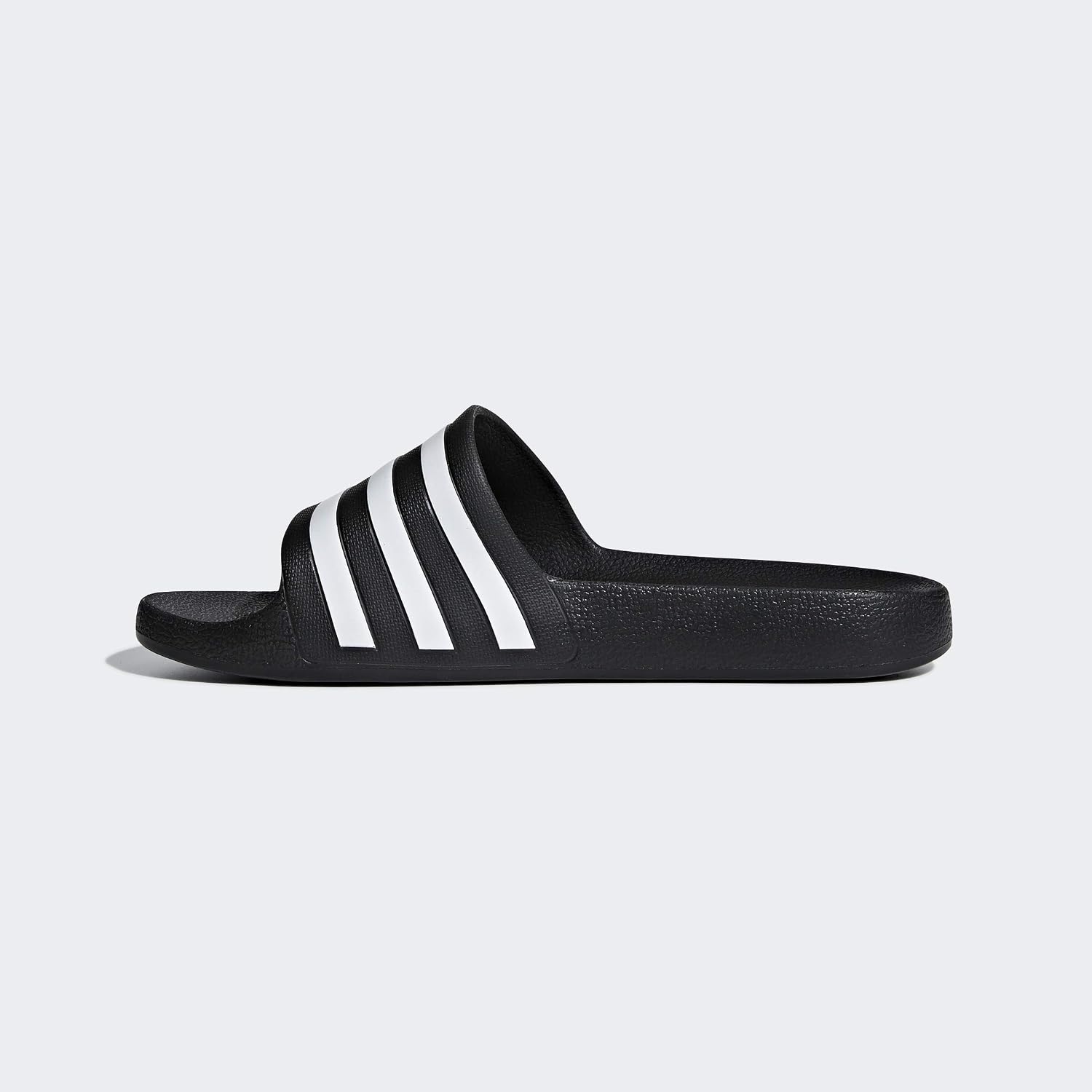 Detalle de Adidas Adilette Aqua Unisex: Dusch- & Badeschuhe Schwarz 46 EU