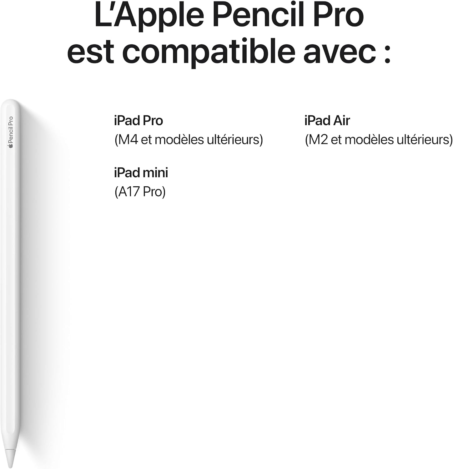 Detalle 2 de Apple Pencil Pro précision au pixel