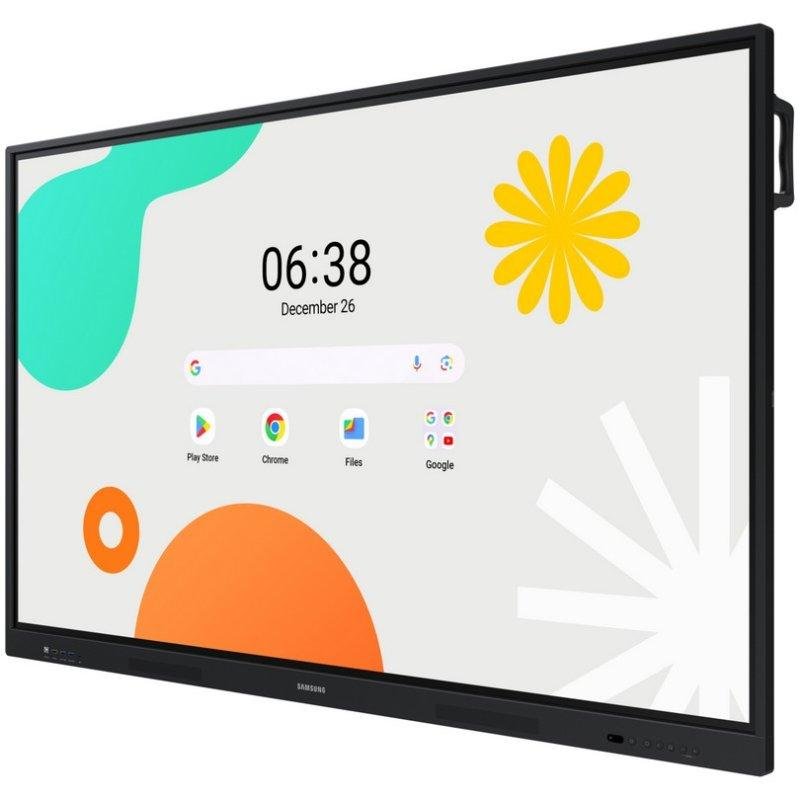 Detalle 2 de Samsung WA65F Pizarra Interactiva 65" UltraHD 4K Táctil Android Negra