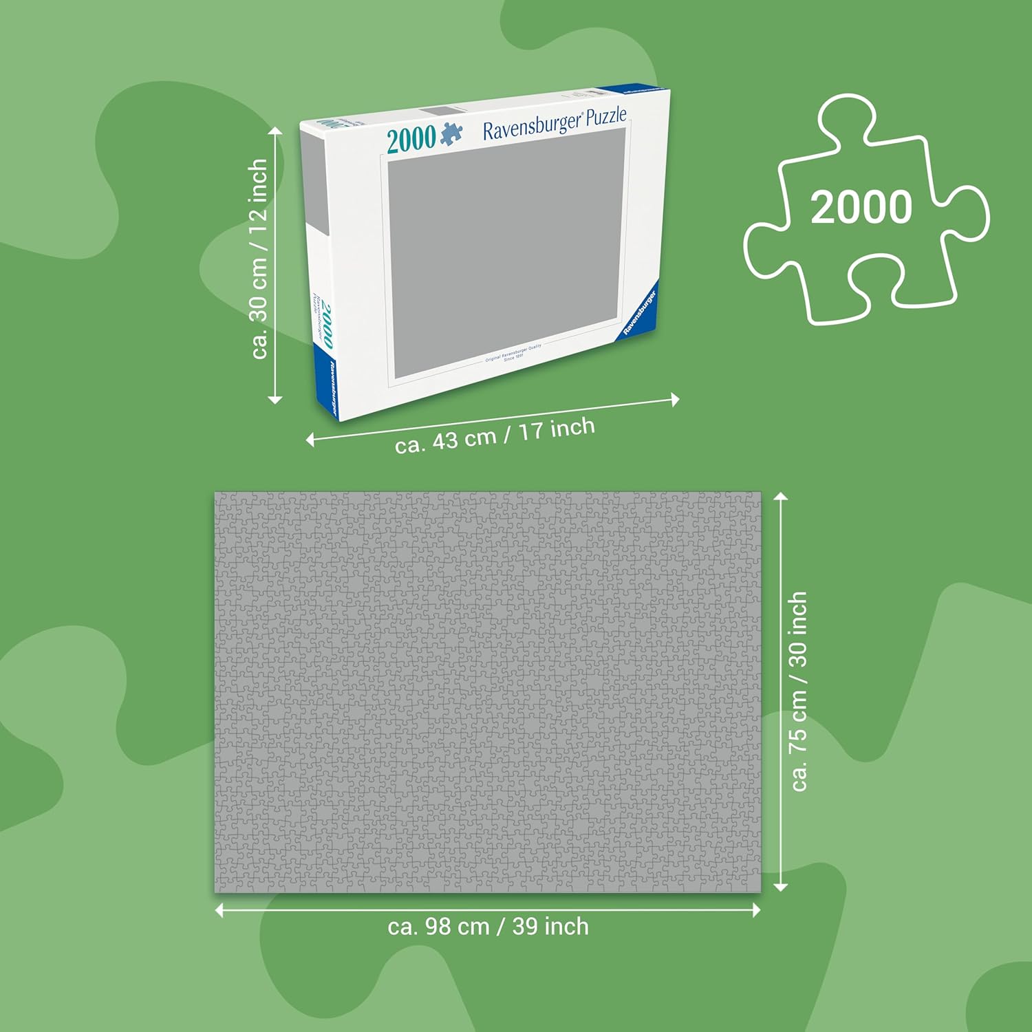 Thumbnail 2 de Ravensburger Christmas in the Woods Puzzle 2000 Teile (ab 14 Jahren) – 12001417