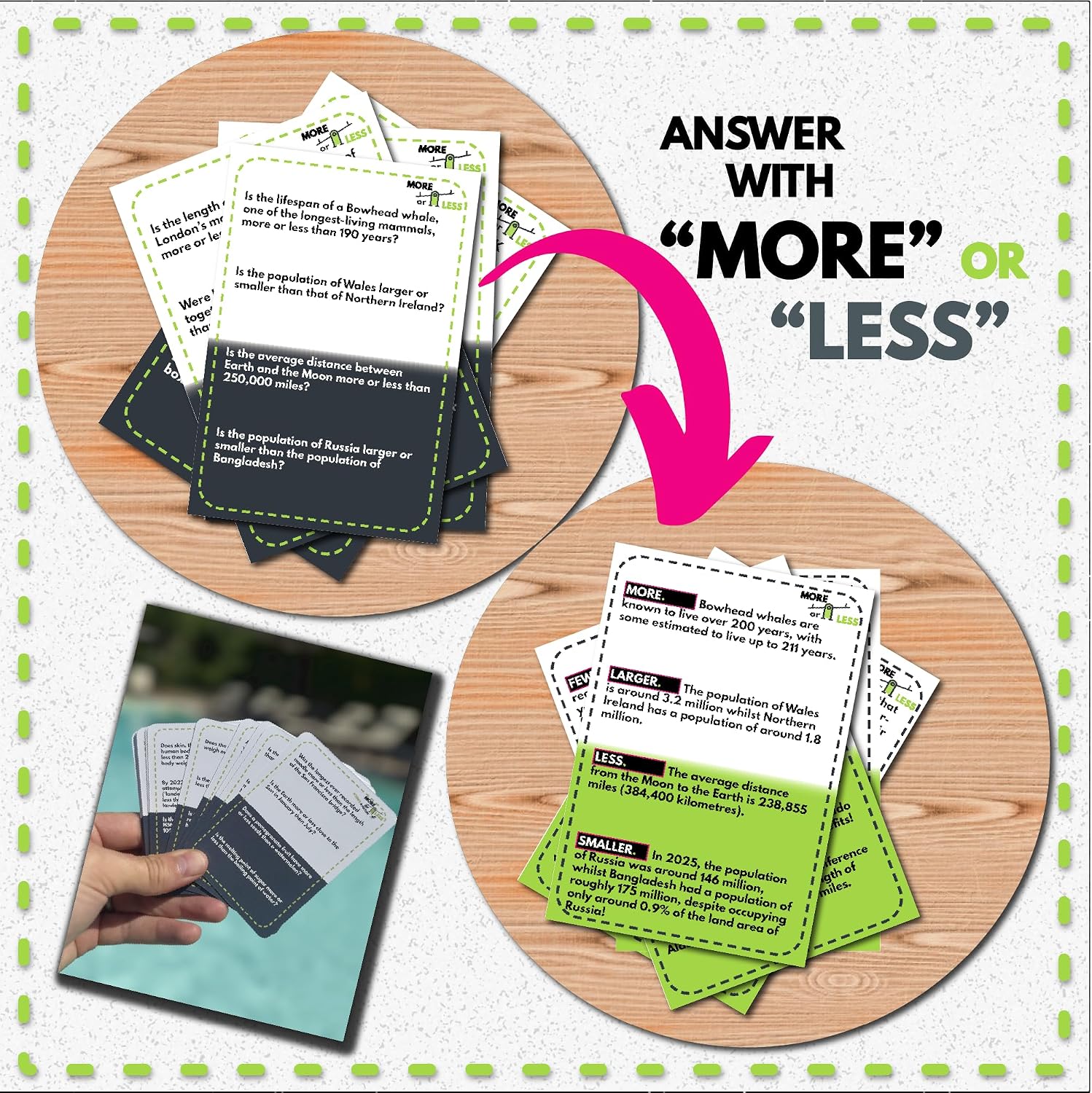 Thumbnail 6 de More or Less First Edition card game (2 players) 🎲