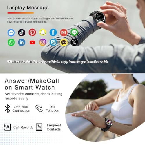 Detalle de Reloj Inteligente UAUE Hombre GPS Militar con AMOLED 1.43" y baterías de larga duración