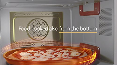 Detalle de Whirlpool MCP 349 BL Chef Plus: microonde termoventilato con grill e funzione Crisp