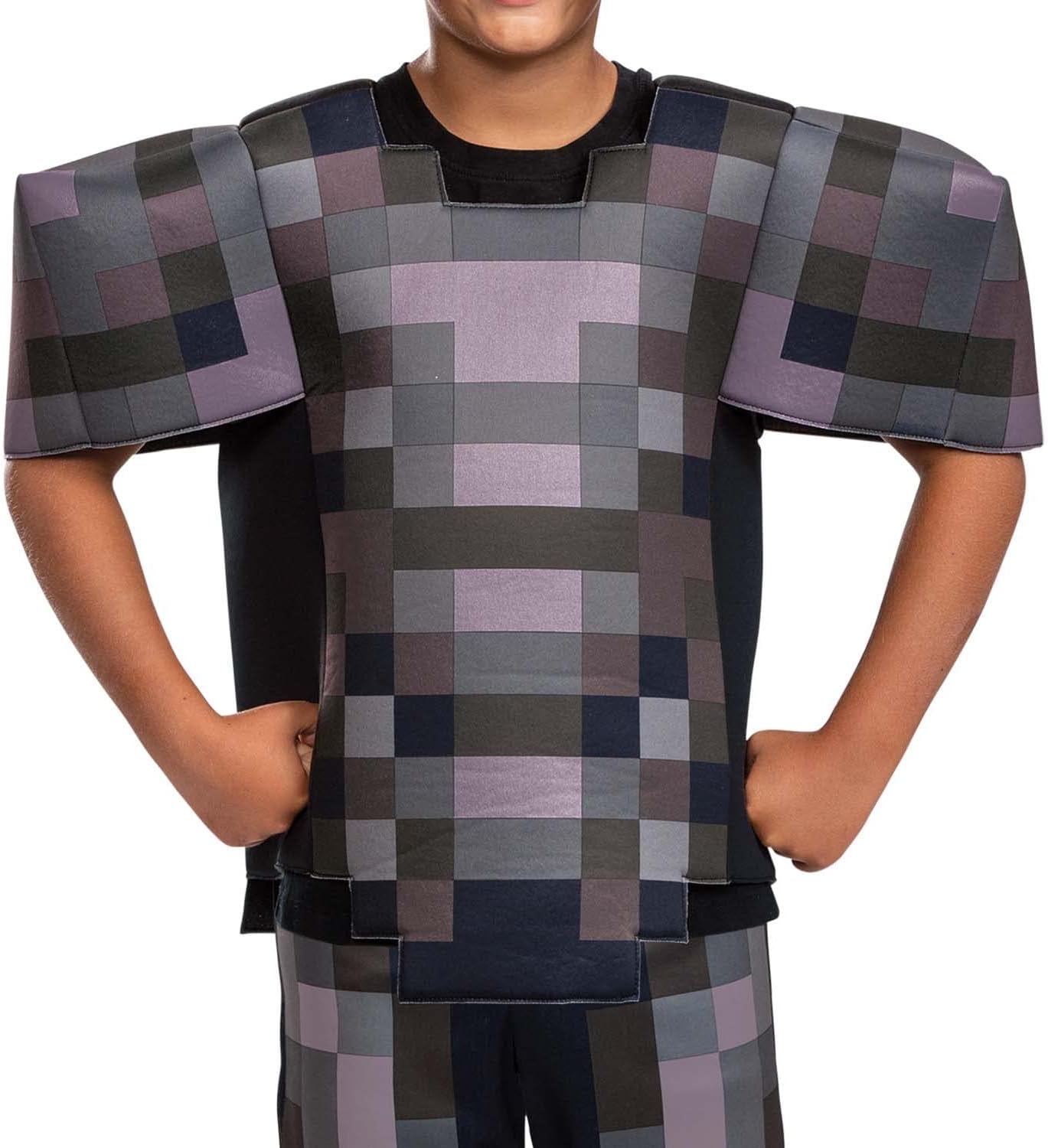 Detalle 2 de Disguise Minecraft Nether Armor Costume for Kids, Small (4-6), Polyester