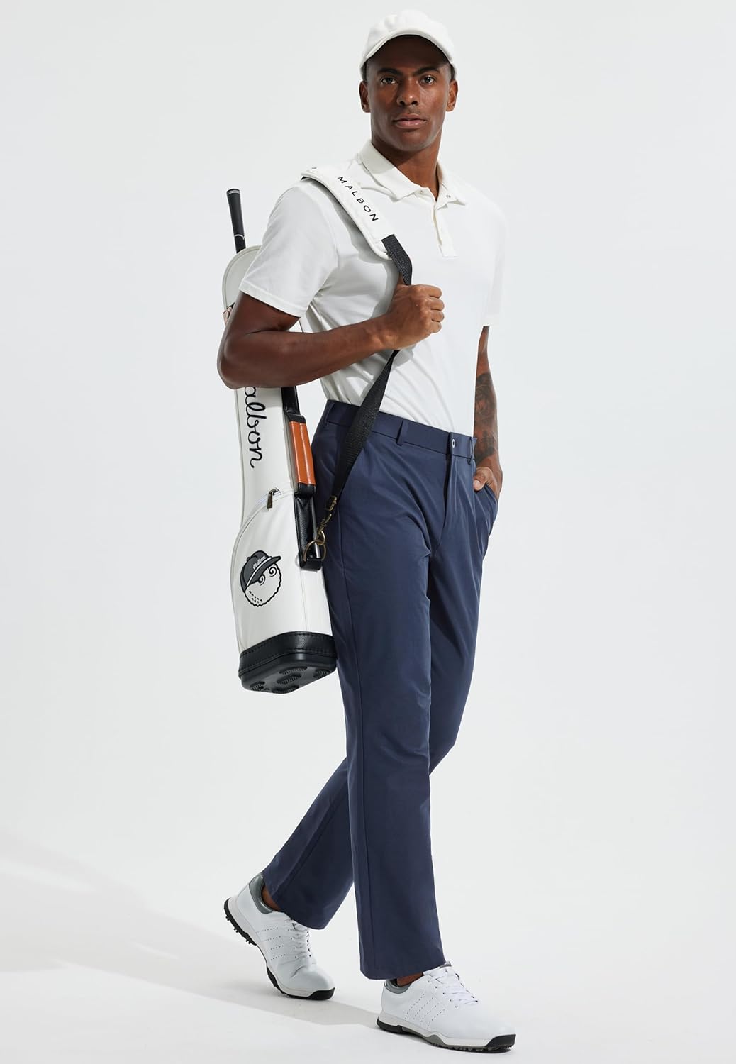 Thumbnail 5 de Men's Lightweight Stretch Golf Pants (30"/32"/34") – Quick-Dry Moisture Wicking Office & Travel Slacks