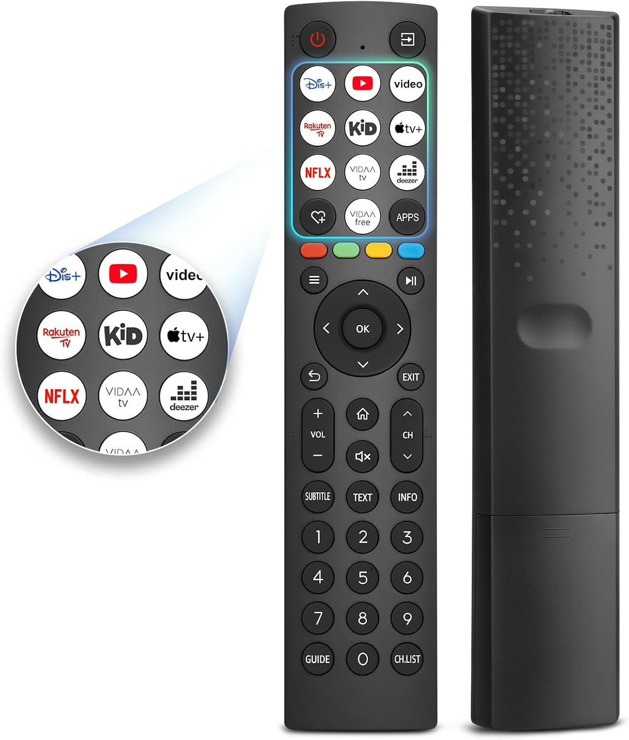 Detalle de Hisense 4K VIDAA Universal Remote Control