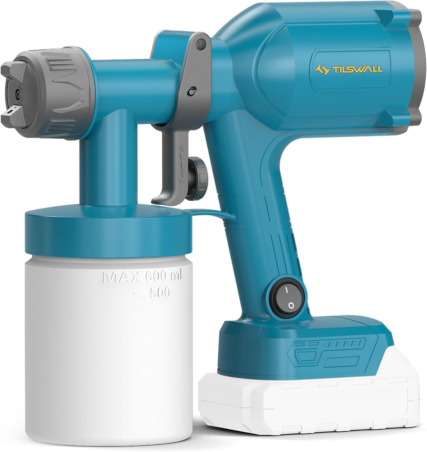 Tilswall Blue Cordless Paint Sprayer: A Practical Choice for Fences, Walls and Decks