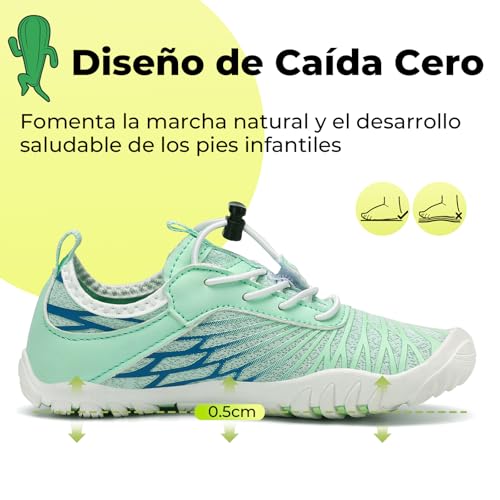 Thumbnail 4 de SAGUARO Escarpines Niño – Zapatillas barefoot de secado rápido, ligeras y flexibles para playa, piscina y agua