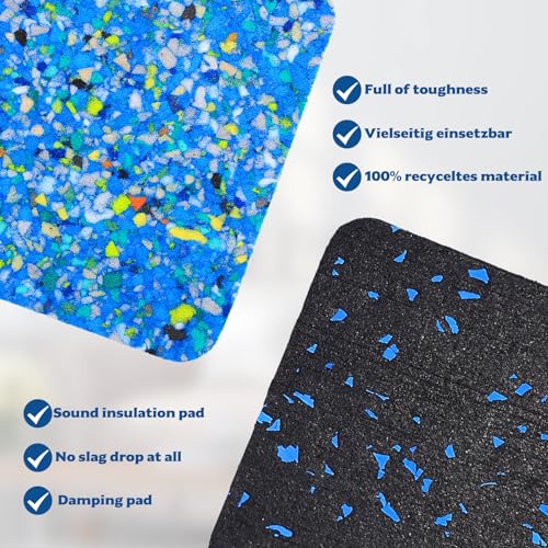 Thumbnail 2 de Amortiguadores de Vibraciones Auktransceler 4 Piezas 10x10x2 cm — Antideslizantes y Duraderos para lavadoras, secadoras y equipos de fitness