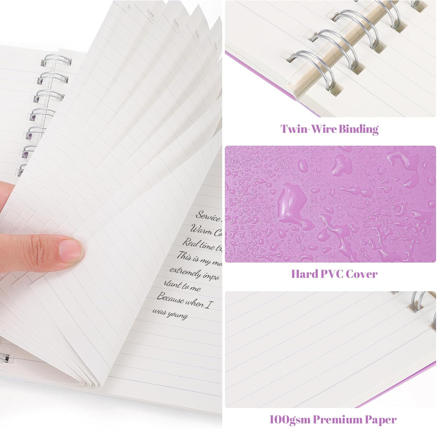 Detalle de Thboxes A4 spiral notebook 200 sheets