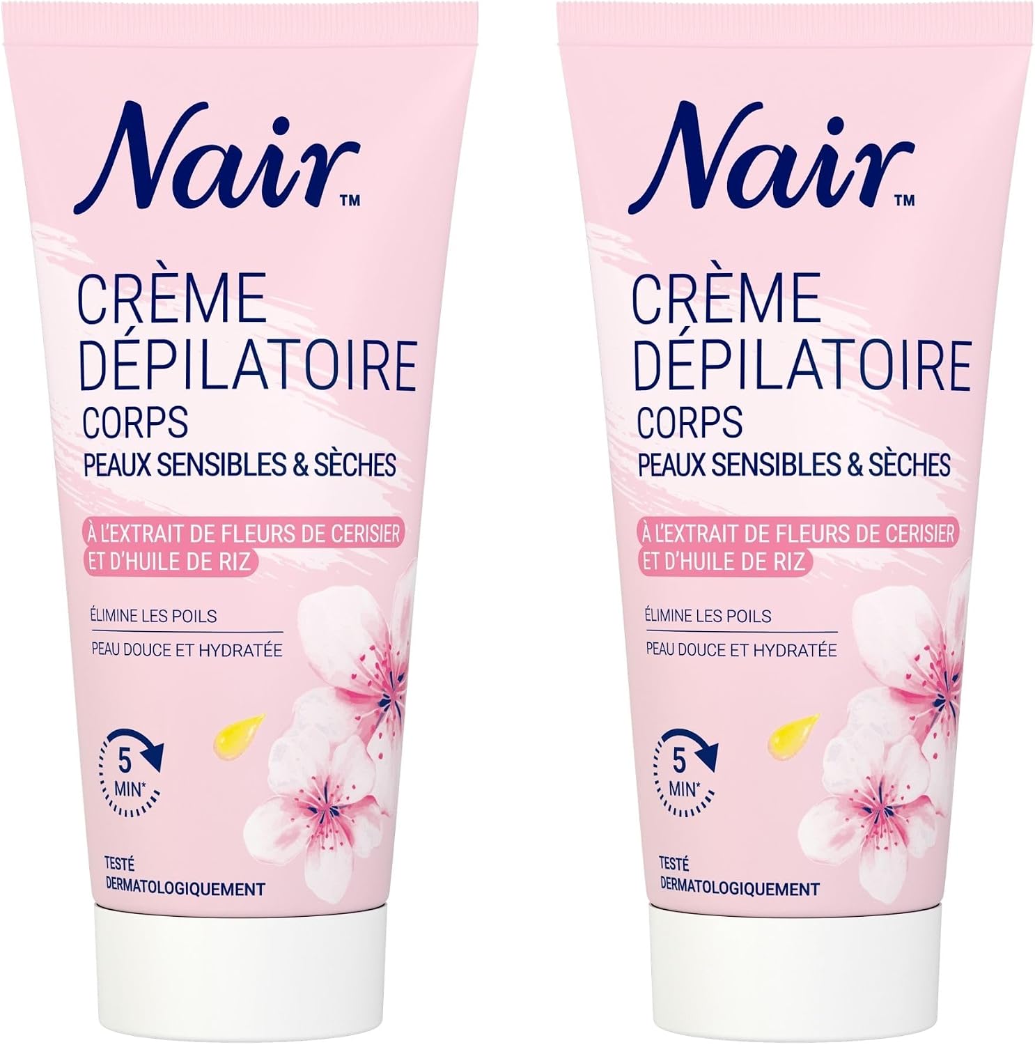Thumbnail 6 de NAIR Crème dépilatoire corps parfum doux à l’huile de coco & vitamine E – lot de 2 tubes de 100 ml
