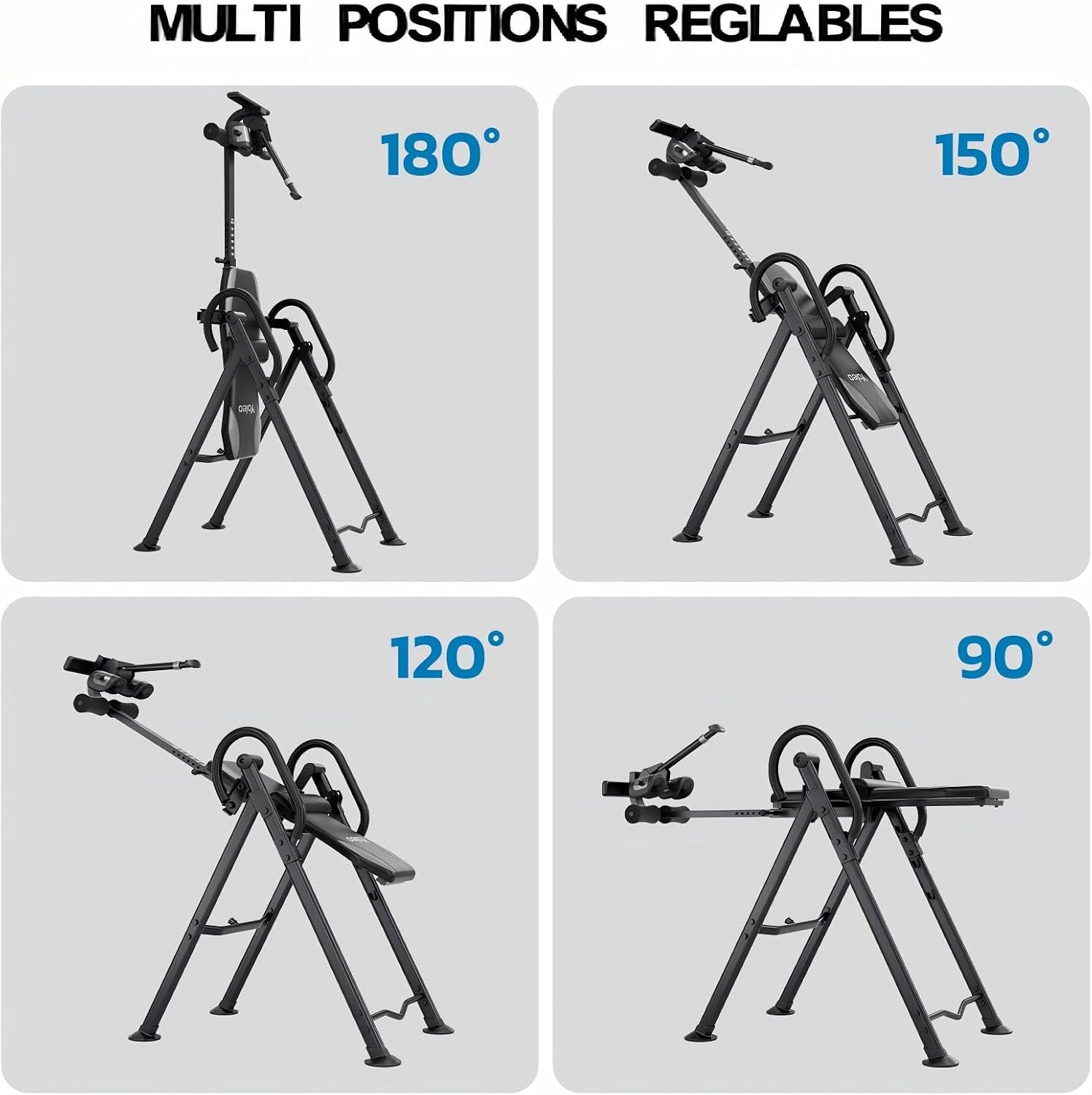 Thumbnail 6 de YOLEO Table d'inversion Robust 300 lbs