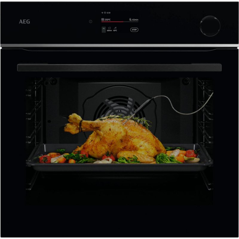 Detalle de AEG TR7PB73FSB Horno eléctrico 72 L SteamCrisp