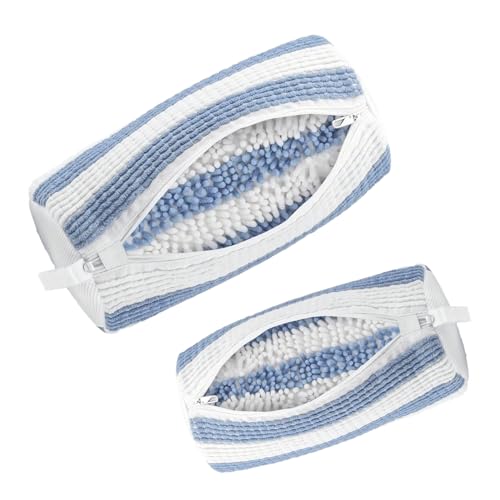 Detalle de YTUGIL Sacchetto per Lavare Scarpe in Lavatrice 2 Pezzi – Cerniera Nascosta, 39 × 19 cm